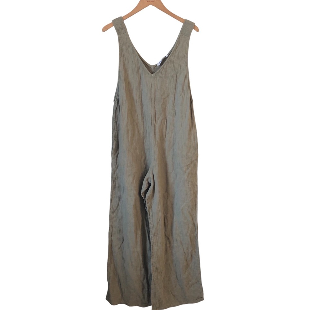 ZARA Wide-Leg Jumpsuit Sz M - Picture 5 of 8